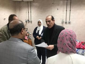 نائب وزير الصحة يتفقد منشآت طبية بالجيزة ويوجه بإحالة إدارة مستشفى إمبابة العام والمتغيبين للتحقيق نائب وزير الصحة يتفقد منشآت طبية بالجيزة ويوجه بإحالة إدارة مستشفى إمبابة العام والمتغيبين للتحقيق