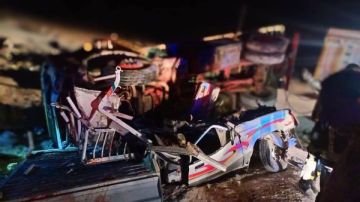 وفاة 11 شخصا وإصابة 9.. الصور الأولى لضحايا ومصابي حادث صحراوي المنيا