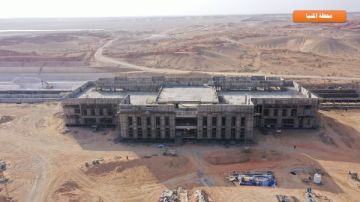 أحدث صور جوية لمشروع الخط الثاني من شبكة القطار السريع أكتوبر ـ أسوان- أبو سمبل