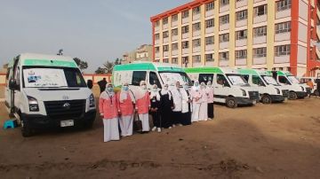 الدقهلية: 1661 شخصا استفادوا من القافلة الطبية بالمستعمرة الشرقية