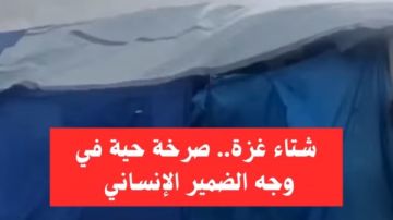 مرصد الأزهر: شتاء غزة.. صرخة حية في وجه الضمير الإنساني مرصد الأزهر: شتاء غزة.. صرخة حية في وجه الضمير الإنساني