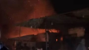 السيطرة علي حريق مخزن وورشة نجارة في المنوفية