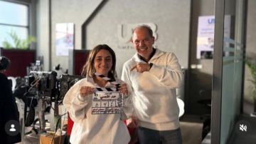 بعد زيارته بكواليس مسلسل حد أقصي.. مايا أشرف زكي: رامي إمام مدرسة تعلمت فيها الكثير