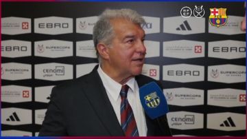 تحلى بالإحترام.. لابورتا ينتقد تصرف مبابي بعد خسارة السوبر الإسباني