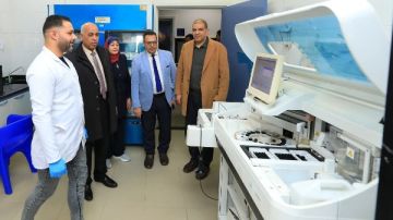 رئيس جامعة كفر الشيخ يتفقد المستشفى الجامعي..ويؤكد: التطوير مستمر صور