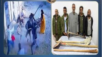 ضبط 5 أشخاص بعد اعتدائهم على جيران باستخدام أسلحة بيضاء في الشرقية