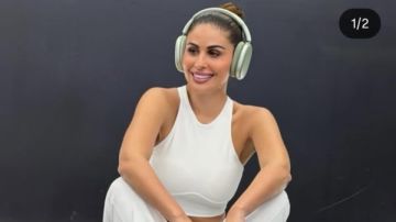 مي سليم تتألق بإطلالة رياضية من الجيم