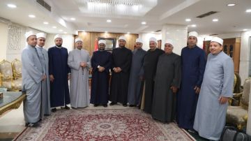 البحوث الإسلامية يطلق قافلة دعوية وتوعوية جديدة إلى الواحات البحرية البحوث الإسلامية يطلق قافلة دعوية وتوعوية جديدة إلى الواحات البحرية