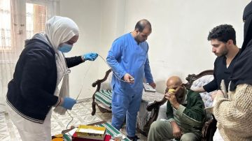 التضامن تنظم قافلة شاملة لرعاية كبار السن المنتقلين من دور غير مرخصة بالإسكندرية التضامن تنظم قافلة شاملة لرعاية كبار السن المنتقلين من دور غير مرخصة بالإسكندرية