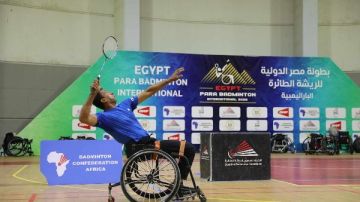 العاصمة الجديدة تستضيف النسخة الثالثة من بطولة مصر الدولية للريشة الطائرة البارالمبية العاصمة الجديدة تستضيف النسخة الثالثة من بطولة مصر الدولية للريشة الطائرة البارالمبية