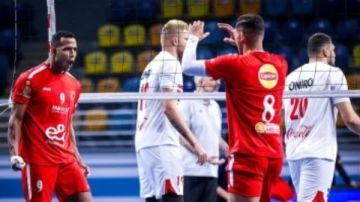 ليلة حزينة لألعاب صالات الزمالك: خسائر في السلة والطائرة