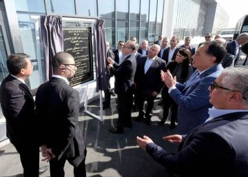  مدبولي يفتتح مصانع إيليت سولار للطاقة الشمسية بالسخنة بـ 116 مليون دولار