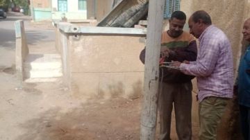 استمرار أعمال الصيانة الدورية لشبكات الإنارة بمدينة رأس غارب استمرار أعمال الصيانة الدورية لشبكات الإنارة بمدينة رأس غارب