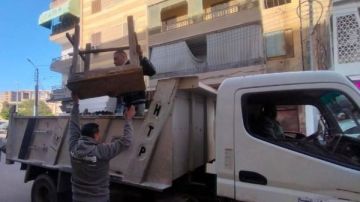 حملة مكبرة لرفع الإشغالات بحي شرق كفر الشيخ.. صور حملة مكبرة لرفع الإشغالات بحي شرق كفر الشيخ.. صور