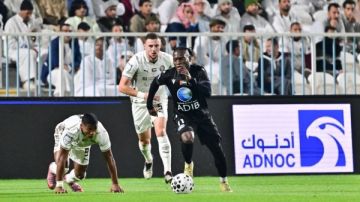 النصر يعود من ملعب بني ياس بانتصار ثمين ويواصل الزحف في دوري أدنوك