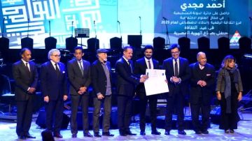 وزير الثقافة يكرم أحمد مجدي بآداب عين شمس لفوزه بجائزة الدولة التشجيعية 2025