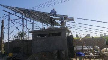 تخدم قرابة 160 فدانا.. تطوير 3 محطات للري الحقلى بنظام الطاقة الشمسية في قنا