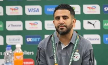 محرز: التحكيم أثر على نتيجة المباراة بشكل غير مباشر أمام نيجيريا