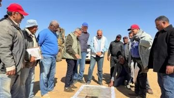 الزراعة تواصل إعداد دراسات حصر وتصنيف الأراضي بمشروع سنابل سونو بأسوان