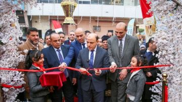 بتخفيضات من 10 لـ 30 .. محافظ كفر الشيخ يفتتح معرض أهلا رمضان صور بتخفيضات من 10 لـ 30 .. محافظ كفر الشيخ يفتتح معرض أهلا رمضان صور