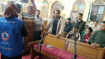 صحة مطروح: انتشار فرق المبادرات الرئاسية والتوعية الصحية بمحيط الكنائس والمتنزهات