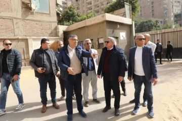 محافظ الجيزة يتفقد الترتيبات النهائية لمعرض أهلا رمضان بشارع فيصل.. صور محافظ الجيزة يتفقد الترتيبات النهائية لمعرض أهلا رمضان بشارع فيصل.. صور