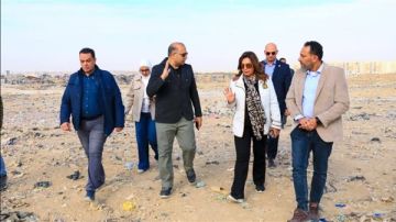 وزيرة التنمية المحلية توجه بغلق مقلب العبور نهائيا بداية من أول أبريل وزيرة التنمية المحلية توجه بغلق مقلب العبور نهائيا بداية من أول أبريل