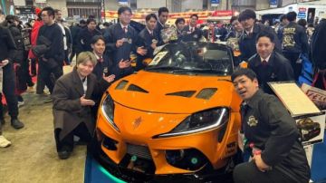 تدشين أصغر تويوتا سوبرا في العالم بلمسة طلابية جريئة في طوكيو صور