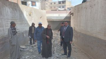 رئيس مركز القوصية يتابع أعمال تطوير نفق الشيخ داوود رئيس مركز القوصية يتابع أعمال تطوير نفق الشيخ داوود