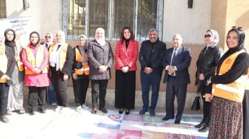 نائب محافظ الجيزة تشهد فعاليات القافلة الطبية والاجتماعية بمنطقة روضة السودان