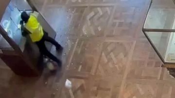 نشر فيديو عملية سرقة متحف اللوفر.. السطو استغرق 4 دقائق تحت أنظار الأمن العاجزين نشر فيديو عملية سرقة متحف اللوفر.. السطو استغرق 4 دقائق تحت أنظار الأمن العاجزين