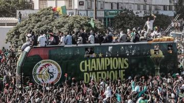 إعلامي: استقبال تاريخي لبعثة السنغال .. صور