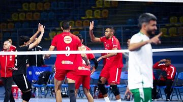 الأهلي يتوج بلقب دوري المرتبط لكرة الطائرة رجال بعد فوز مثير على الزمالك