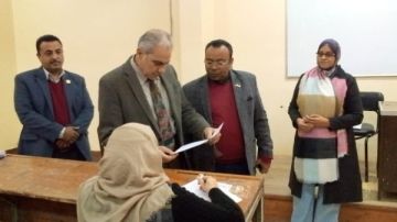 انطلاق امتحانات الدبلوم والماجستير والدكتوراه بمعهد البحوث والدراسات الأفريقية ودول حوض النيل