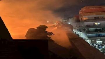 حريق هائل في عقار سكني بحدائق القبة.. وإخلاء السكان دون إصابات