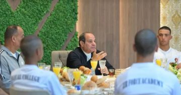 الرئيس السيسي يعلن إضافة 4 كليات جديدة بالأكاديمية العسكرية الرئيس السيسي يعلن إضافة 4 كليات جديدة بالأكاديمية العسكرية