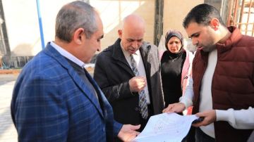 رئيس جامعة كفر الشيخ يتفقد الإنشاءات الجديدة بالمدينة الطبية صور