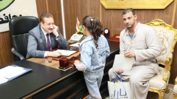 محافظ المنوفية: صرف مساعدات للحالات الإنسانية وتوفير عمل لحالتين من ذوى الهمم