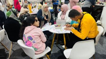 مسببات الإعاقة عند الأطفال.. ورشة توعوية للأسر من رواد معرض الكتاب مسببات الإعاقة عند الأطفال.. ورشة توعوية للأسر من رواد معرض الكتاب