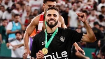 انتظام محمود بنتايك في مران الزمالك استعدادا لمواجهة المصري في الكونفدرالية