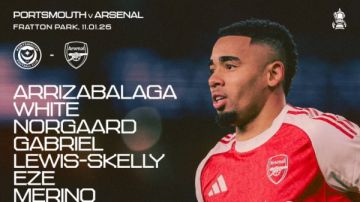 آرتيتا يعلن تشكيل أرسنال لمواجهة بورتسموث في كأس الاتحاد الإنجليزي آرتيتا يعلن تشكيل أرسنال لمواجهة بورتسموث في كأس الاتحاد الإنجليزي