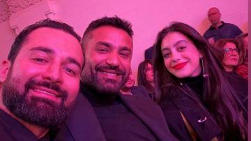 كريم فهمي رفقة ياسمين العبد وأحمد حاتم بأحدث ظهور كريم فهمي رفقة ياسمين العبد وأحمد حاتم بأحدث ظهور