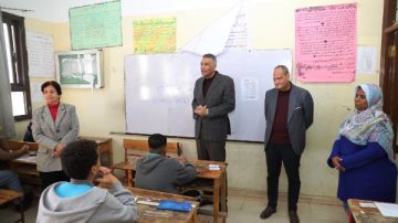 محافظ أسوان يطمئن على انتظام سير امتحانات الفصل الدراسي الأول للشهادة الإعدادية.. صور محافظ أسوان يطمئن على انتظام سير امتحانات الفصل الدراسي الأول للشهادة الإعدادية.. صور