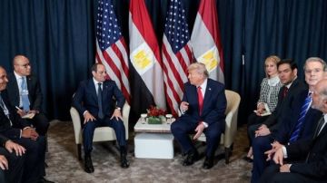 أخطر ملفات المنطقة.. ترامب عن الرئيس السيسي: له دور محوري في ملف غزة أخطر ملفات المنطقة.. ترامب عن الرئيس السيسي: له دور محوري في ملف غزة