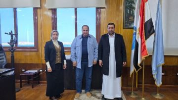 شركة مياه مطروح تبحث الاستعدادات للصيف مع وفد برلماني