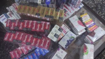 ضبط سجائر مجهولة المصدر في حملة تموينية بالخصوص