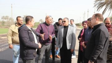 محافظ الشرقية يتفقد أعمال رصف طريق الإبراهيمية الدائرى وبتكلفة إجمالية 20 مليون جنيه محافظ الشرقية يتفقد أعمال رصف طريق الإبراهيمية الدائرى وبتكلفة إجمالية 20 مليون جنيه