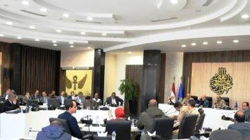 محافظ أسوان يشيد بتكامل الجهود خلال تنفيذ فعاليات مشروع التدريب العملى المشترك محافظ أسوان يشيد بتكامل الجهود خلال تنفيذ فعاليات مشروع التدريب العملى المشترك