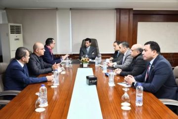 وزير الشباب والرياضة يبحث إجراءات التحول الرقمي للملف الطبي الرياضي وإتاحة الكود الموحد وزير الشباب والرياضة يبحث إجراءات التحول الرقمي للملف الطبي الرياضي وإتاحة الكود الموحد