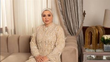 السيدة انتصار السيسي تهنئ الشعب المصري والأقباط بعيد الميلاد